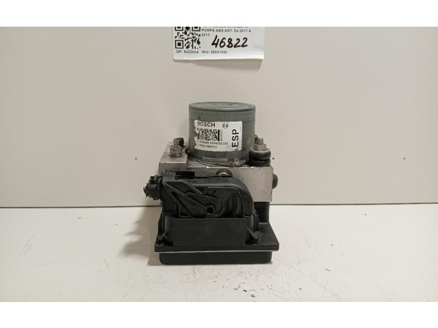 Блок управления АБС 350A1000 Alfa Romeo Mito