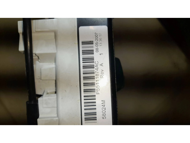 Блок управления климат-контролем P55111874AC, 58024M Dodge Caliber