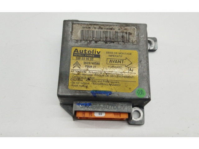 Блок подушек безопасности 9628740580, 550539000   Citroen Xantia