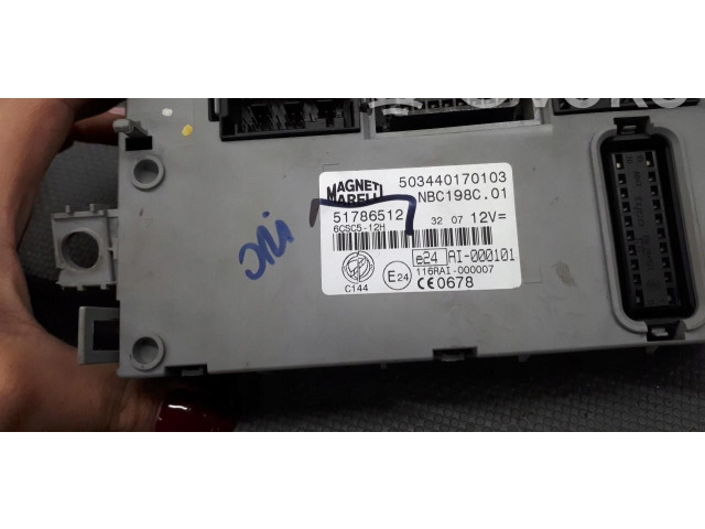 Блок комфорта 51786512   Fiat Bravo   