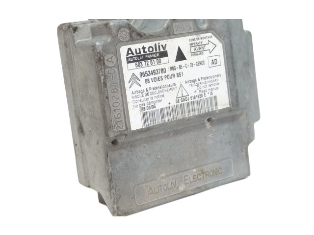 Блок подушек безопасности 603726100 Citroen C4 I