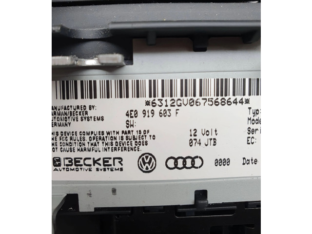 Дисплей 4E0919603F Audi A8 S8 D3 4E