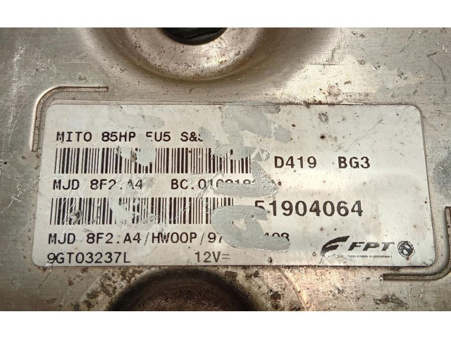 Turbodmychadlo Блок управления впрыскивания 51904064, 350A1000 Alfa Romeo Mito