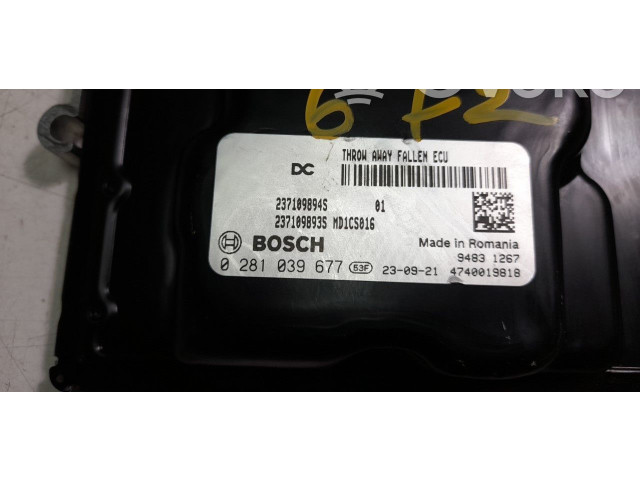 Řídící jednotka 237109894S, 0281039677   Renault Express 2024