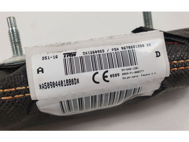 Подушка безопасности в сиденье 9678681880 Citroen C4 II Picasso