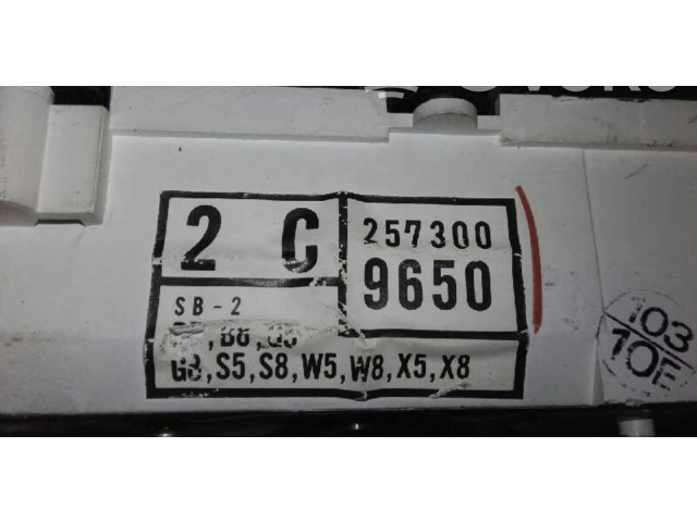 Панель приборов 2573009650, CUADROINSTRUMENTOS   Honda CRX       