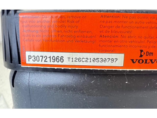 Подушка безопасности водителя P30721966, T12CC210530777 Volvo S60