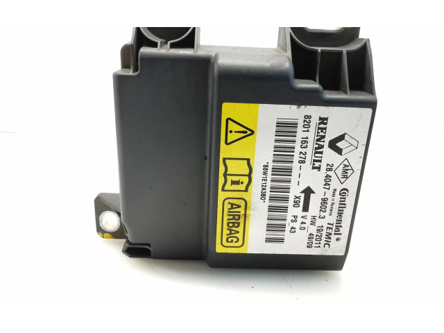 Блок подушек безопасности 8201163278 Dacia Sandero