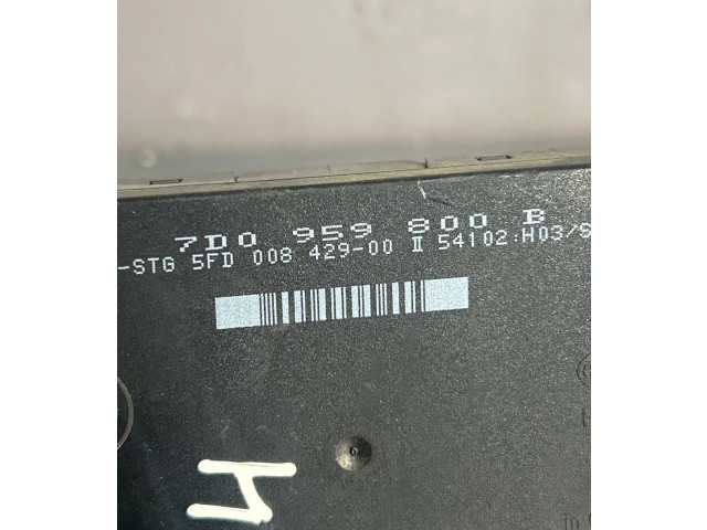 Блок комфорта 5DD00842900   Volkswagen Transporter - Caravelle T4   