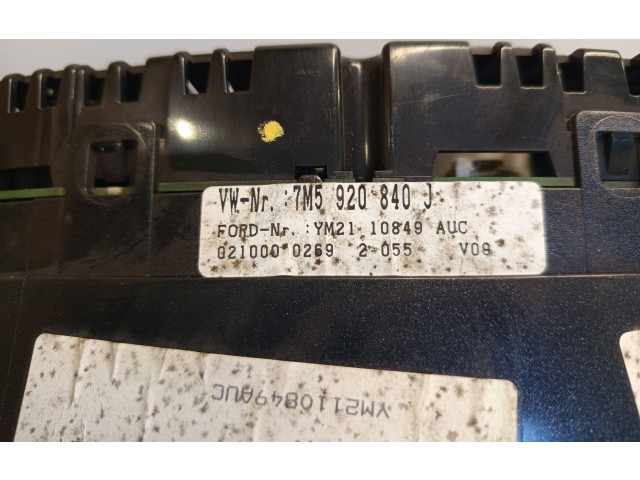 Панель приборов 7M5920840J   Ford Galaxy       