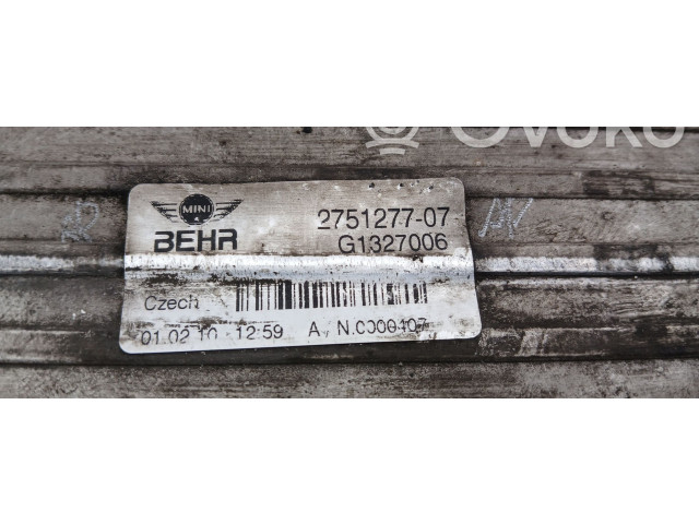 Радиатор интеркулера 2751277-07   Mini One - Cooper Coupe R56    