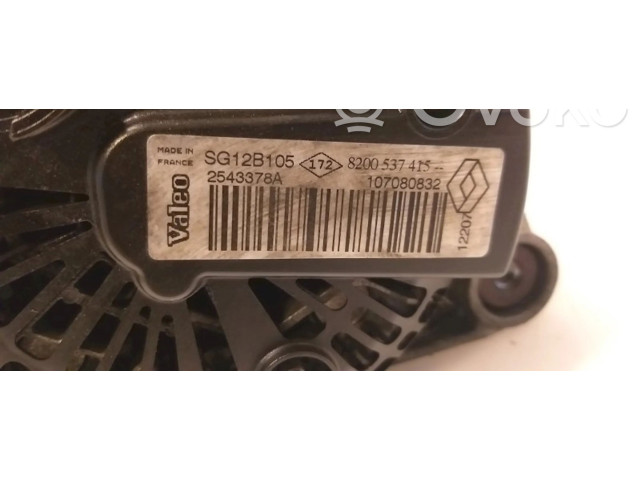 Генератор 8200537415, 107080832 Dacia Logan I