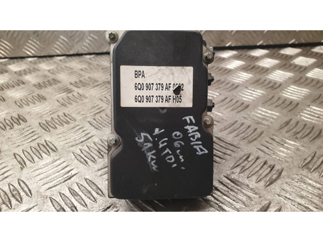 Блок АБС 6Q0907379AF, 600614117S Skoda Fabia Mk1 (6Y) 1999-2007 года