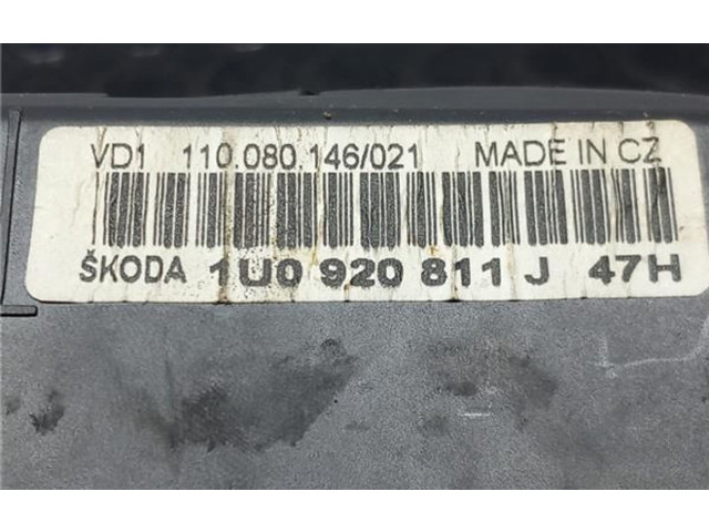 Панель приборов 1U0920811J   Skoda Octavia Mk2 (1Z)       
