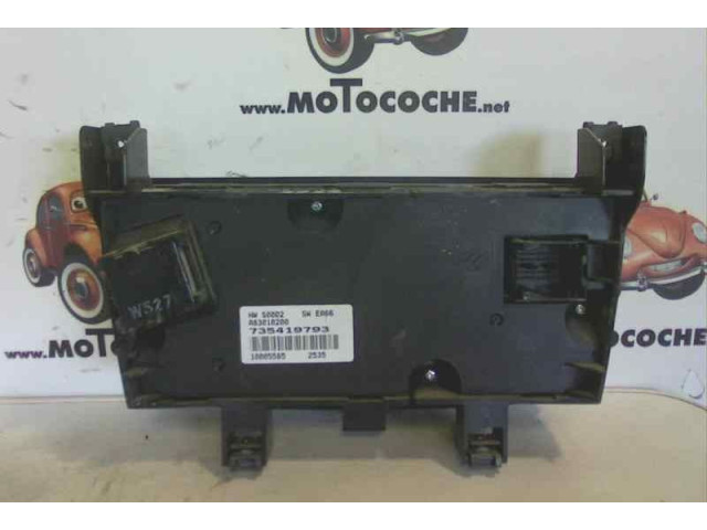 Блок управления климат-контролем 735419793 Fiat Grande Punto