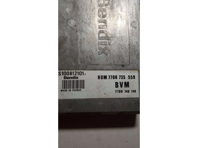 Řídící jednotka 7700735559, 7700740149   Renault 21 1991