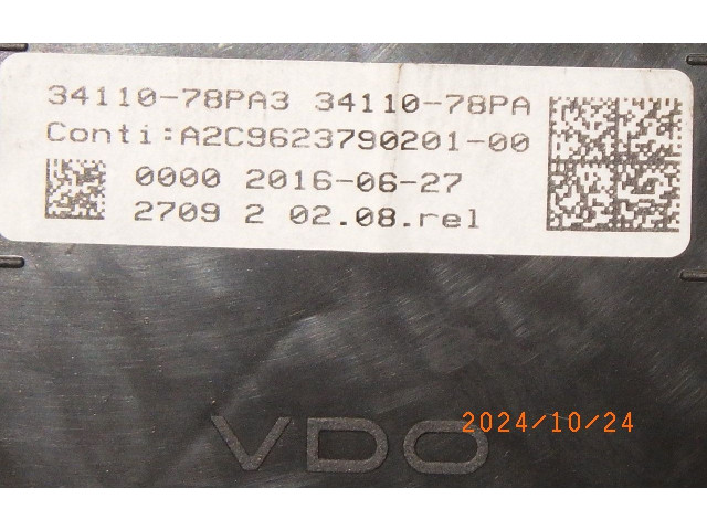 Přístrojová deska Suzuki Swift III 2017 3411078PA3