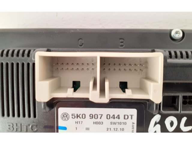 Блок управления климат-контролем 5K0907044DT, 5K0907044DT Volkswagen Golf Plus