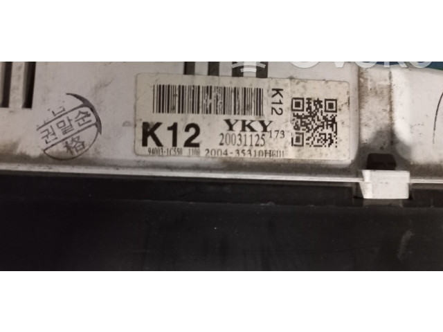 Přístrojová deska  Hyundai Getz 2003   