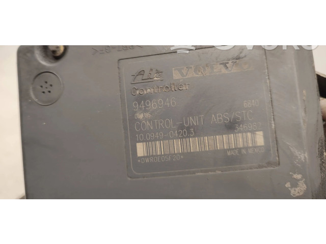 Блок АБС 9496945, 10020402824 Volvo V70 2000 - 2004 года