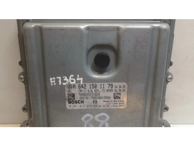 Блок управления двигателя A6421501179   Mercedes-Benz E W211