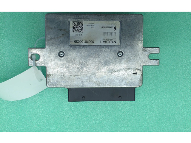 Звукоусилитель 00670100039, 1129161420000B Maserati Levante