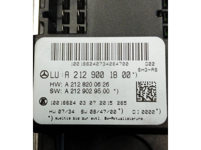Другие блоки управления / модули A2129001800, A2129029500    Mercedes-Benz CLS C218 X218