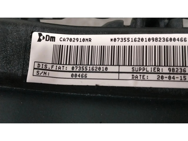 Подушка безопасности водителя 07355162010   Fiat Grande Punto