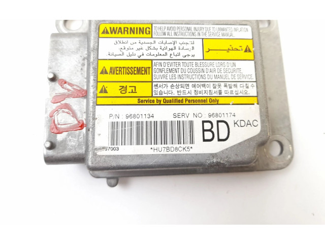 Блок подушек безопасности 96801174, 96801134   Chevrolet Matiz