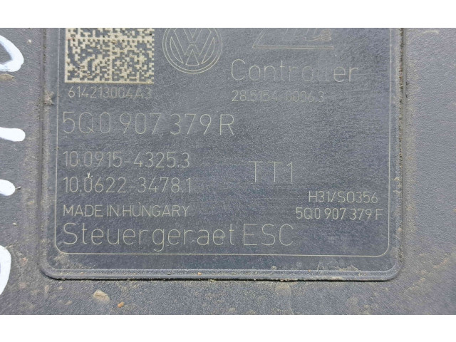 Блок АБС 5Q0907379R   Skoda  Octavia Mk3 (5E)  2013 - 2019 года