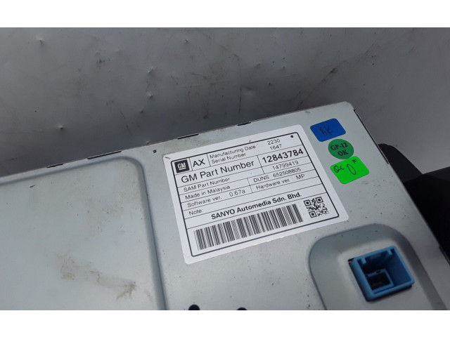 Дисплей    12843784, 14799419   Opel Meriva B