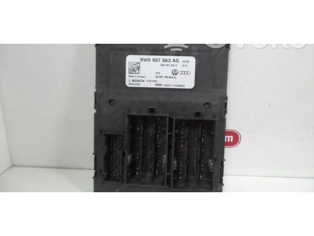 Pojistková skříňka Řídící jednotka BSM 8W0907063AG, 8W0907063AC   Audi Q7 4M 2016