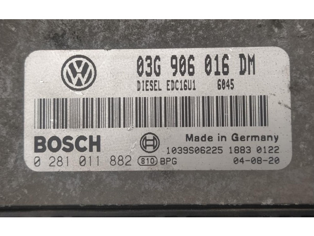 Řídící jednotka 0281011882 Volkswagen Caddy 2004