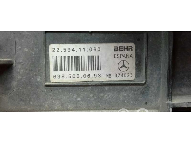 Вентилятор радиатора     6385001093    Mercedes-Benz Vito Viano W638 2.3