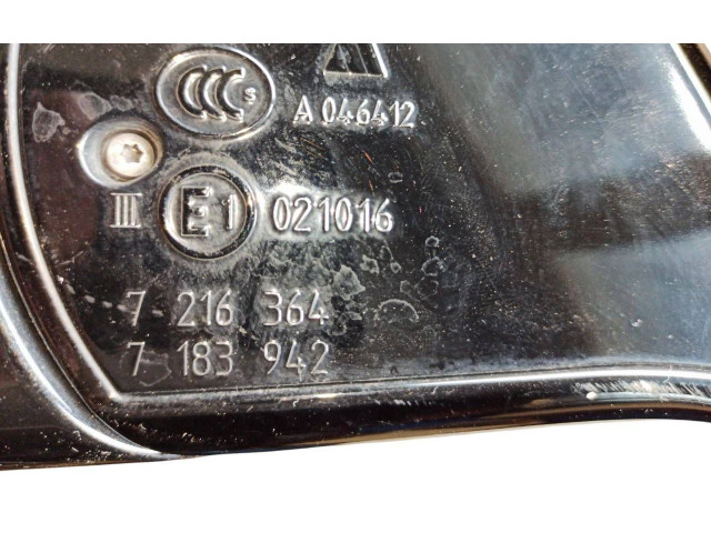 Pojistková skříňka Зеркало (управляемое электричеством) 7216364, 7183942 BMW 5 F10 F11 2011