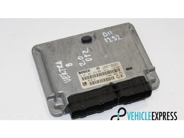Řídící jednotka 0281001874, 09136119 Opel Vectra B 1996