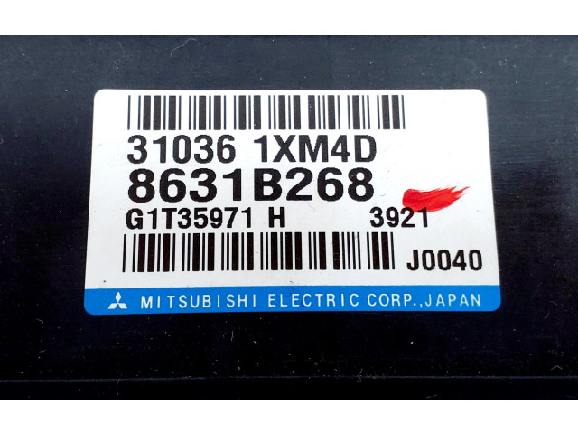 Блок управления коробкой передач 8631B268, 310361XM4D Mitsubishi ASX