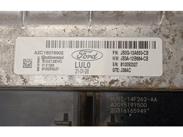 Блок управления двигателем Блок управления JB3G12A650CB Ford Ranger