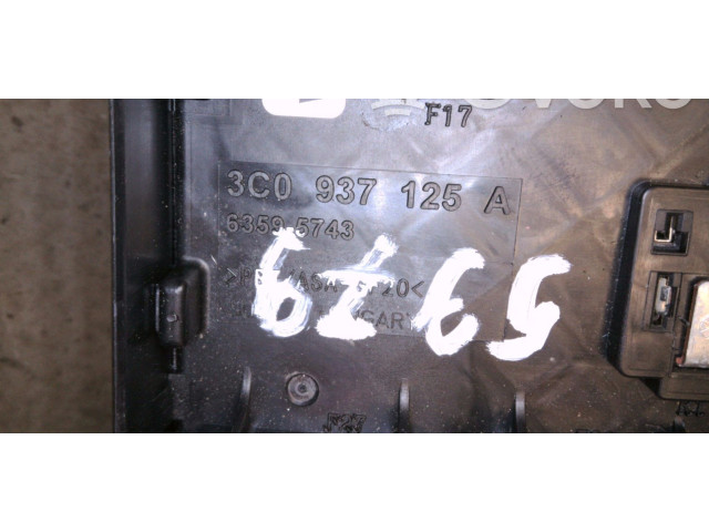 Pojistková skříňka 3C0937125A, 000937615 Volkswagen Tiguan 2014