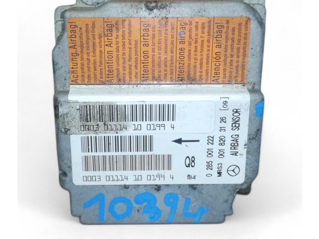 Блок подушек безопасности Mercedes-Benz A W168