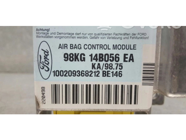 Блок подушек безопасности 98KG14B056EA, 98KG14B056EA   Ford Ka