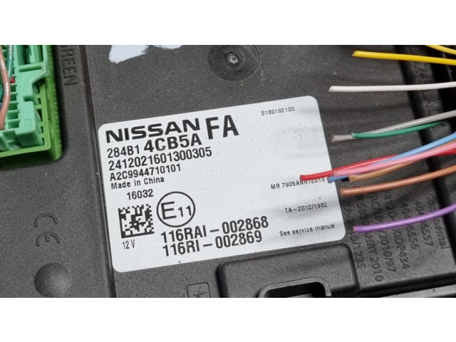 Блок комфорта 284B14CB5A, A2C9944710101 Nissan X-Trail T32