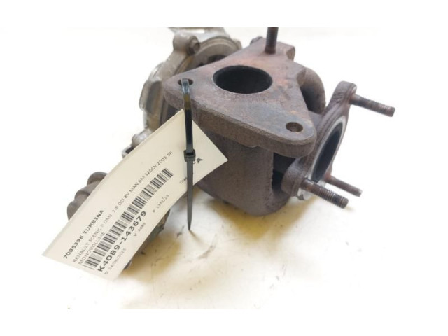 Турбина Renault Scenic II - Grand scenic II 7701478024, 7086396 для двигателя F9Q