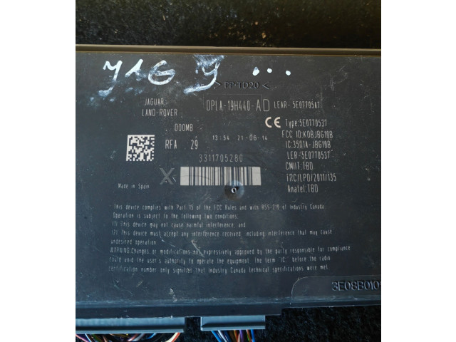 Блок комфорта DPLA19H440AD   Jaguar XF X250   