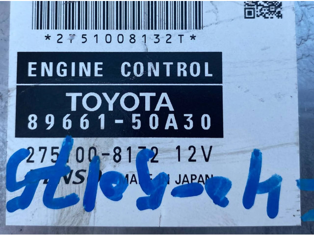 Блок управления двигателя 8966150A30, 1UR Lexus LS 460 - 600H