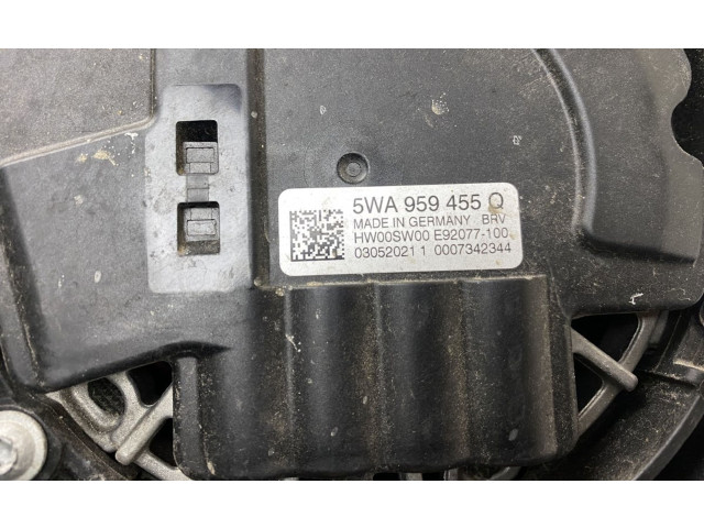 Вентилятор радиатора     5WA121203T, 5WA121203T    Skoda Superb B8 (3V) 