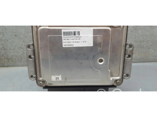 Блок управления двигателя 51828300, 0281015575   Fiat Linea
