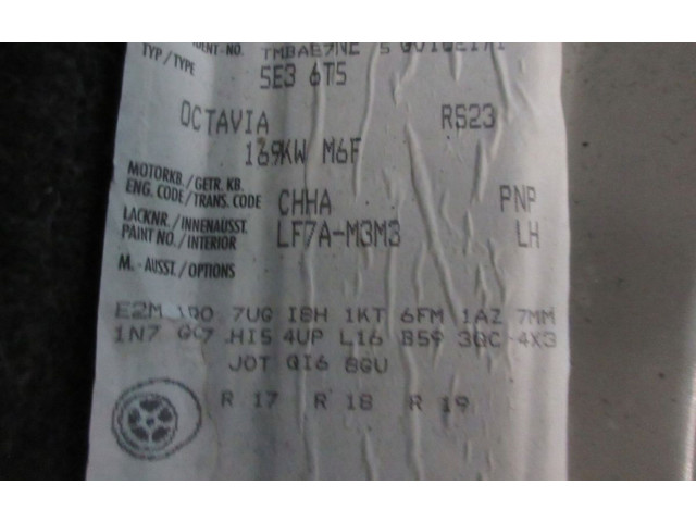 Зеркало (механическое) Skoda Octavia Mk4 2019 - года