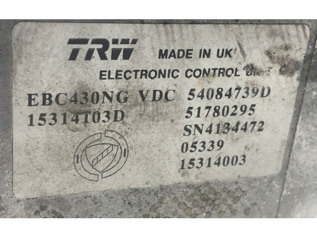 Блок ABS 54084739D Fiat Croma