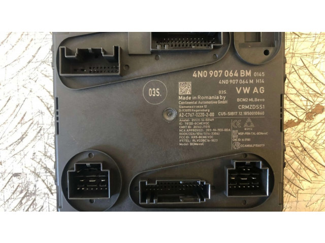 Блок комфорта 4N0907064BM, A2C7670220200   Volkswagen Touareg III   